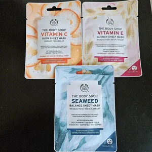 The Body Shop-Bundle of 3 Sheet Masks